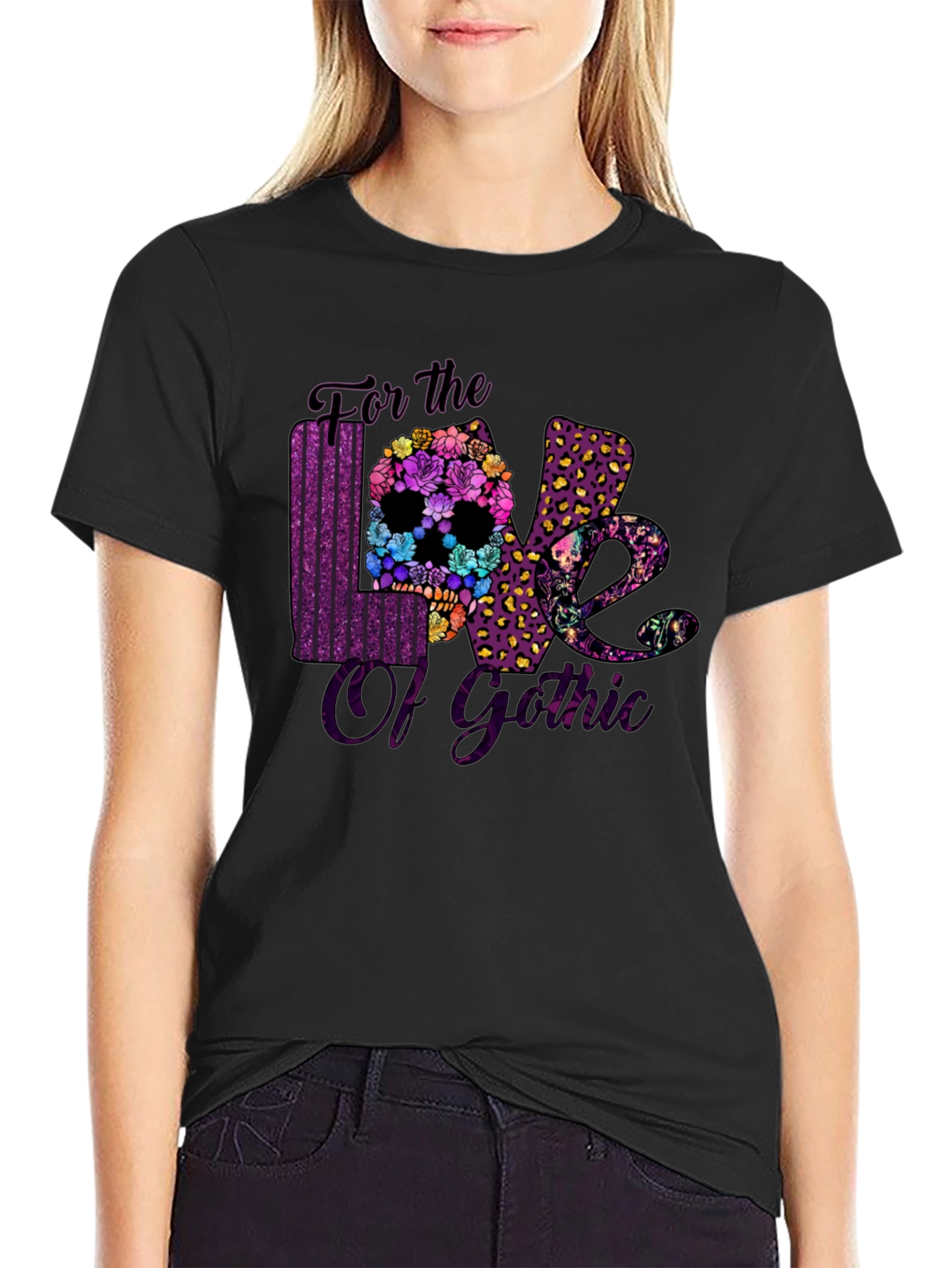 For The Love Of Gothic Graphic T-Shirt