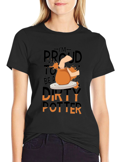 Proud Dirty Potter T-Shirt - Black