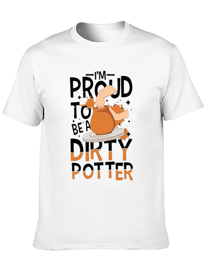 Proud Dirty Potter T-Shirt - Black