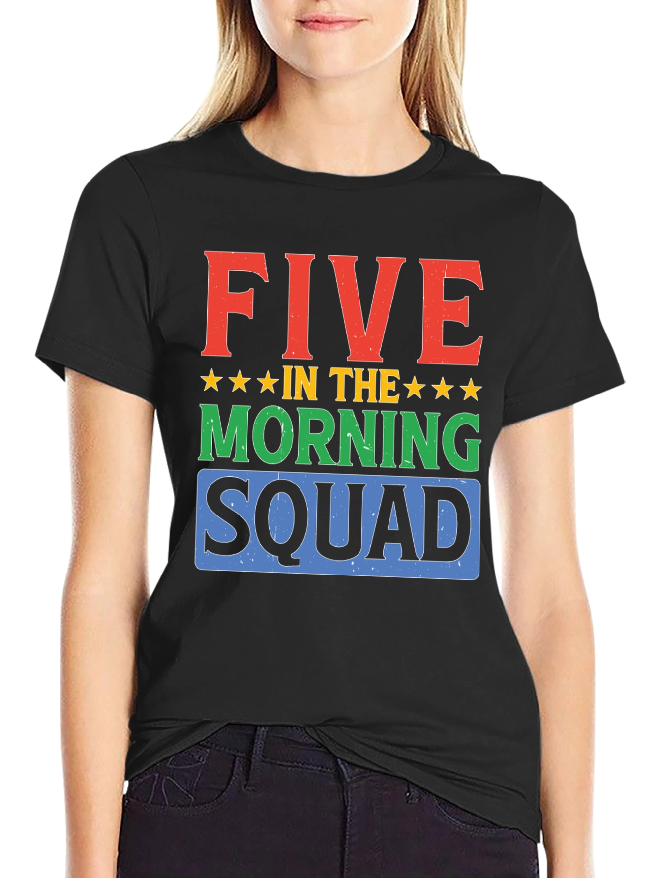 Five in the Morning Squad Graphic T-Shirt
