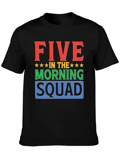 Five in the Morning Squad Graphic T-Shirt