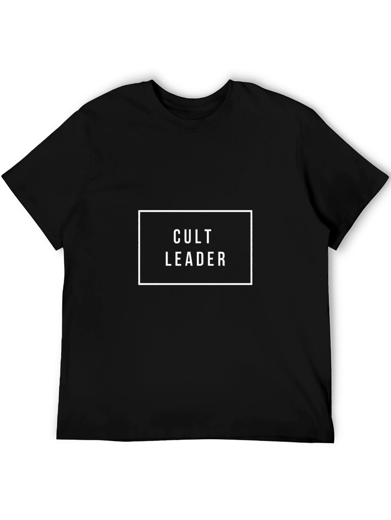 Cult Leader Graphic Tee - Bold Statement T-Shirt