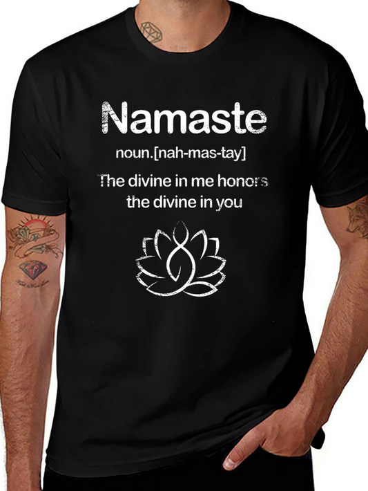 Namaste Definition Graphic T-Shirt