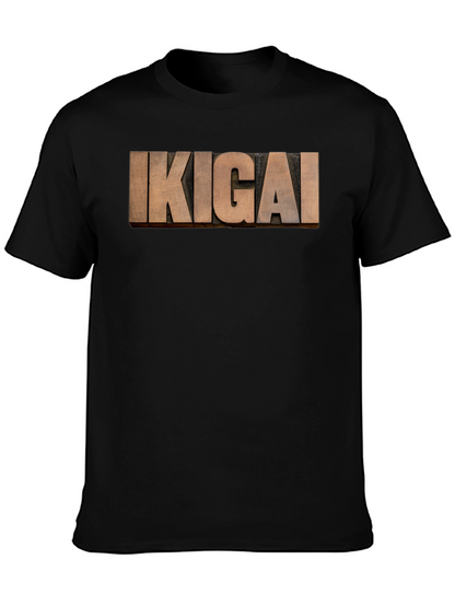 Ikigai T-Shirt Japanese Life Philosophy Tee