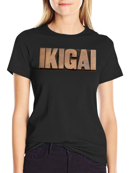 Ikigai T-Shirt Japanese Life Philosophy Tee