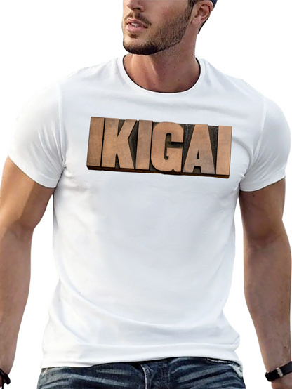 Ikigai T-Shirt Japanese Life Philosophy Tee