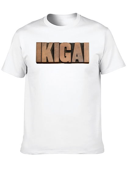 Ikigai T-Shirt Japanese Life Philosophy Tee