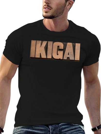 Ikigai T-Shirt Japanese Life Philosophy Tee