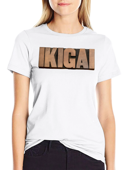 Ikigai T-Shirt Japanese Life Philosophy Tee