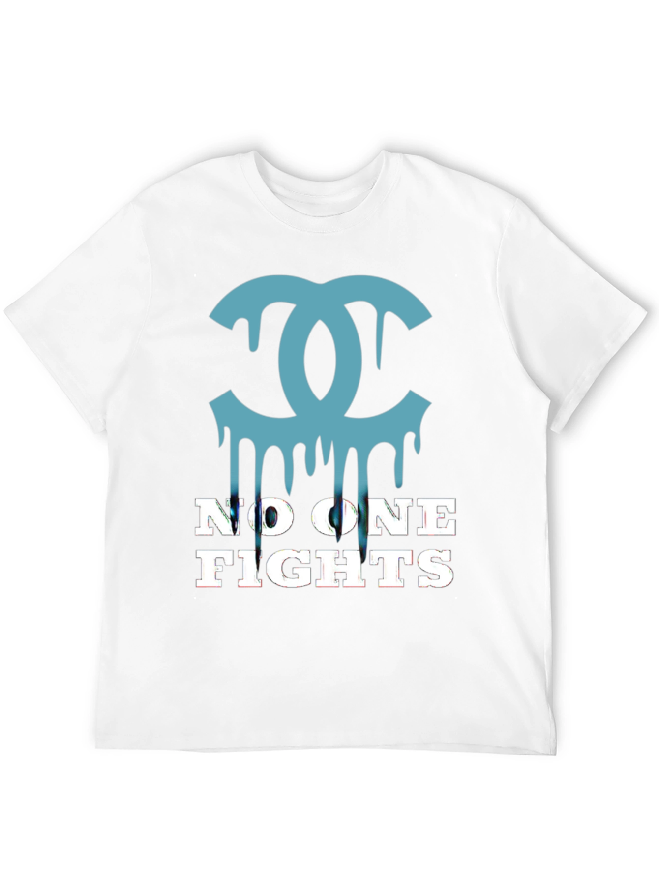Statement Tee: No One Fights Fashion Tee