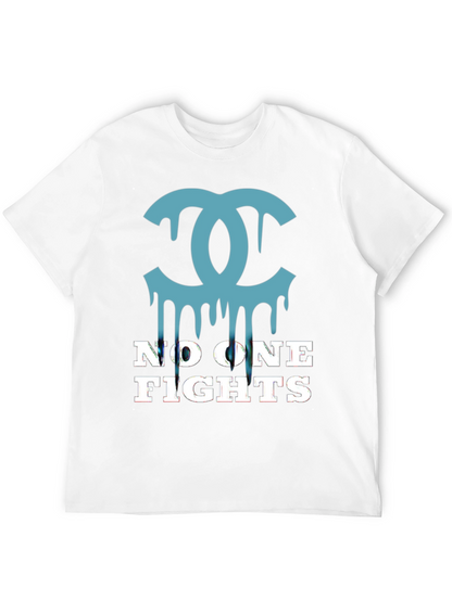 Statement Tee: No One Fights Fashion Tee