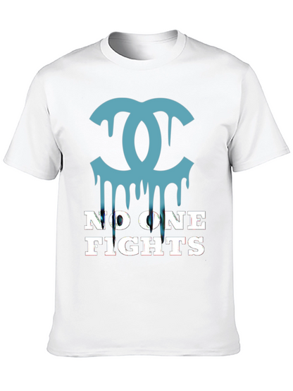Statement Tee: No One Fights Fashion Tee