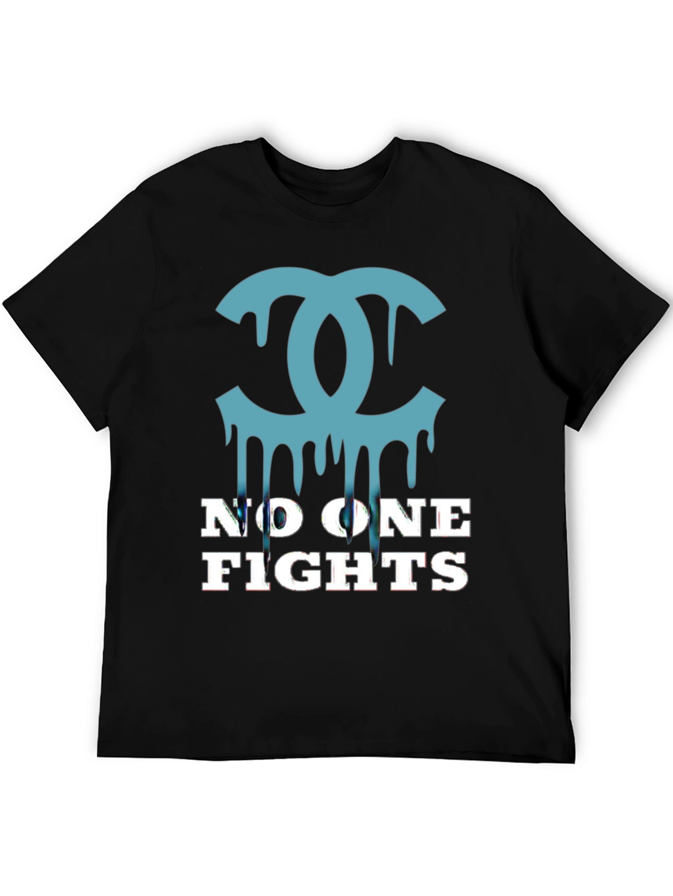 Statement Tee: No One Fights Fashion Tee