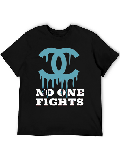 Statement Tee: No One Fights Fashion Tee