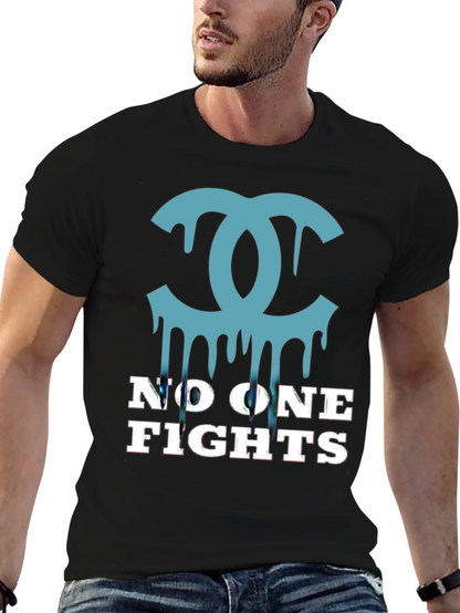 Statement Tee: No One Fights Fashion Tee