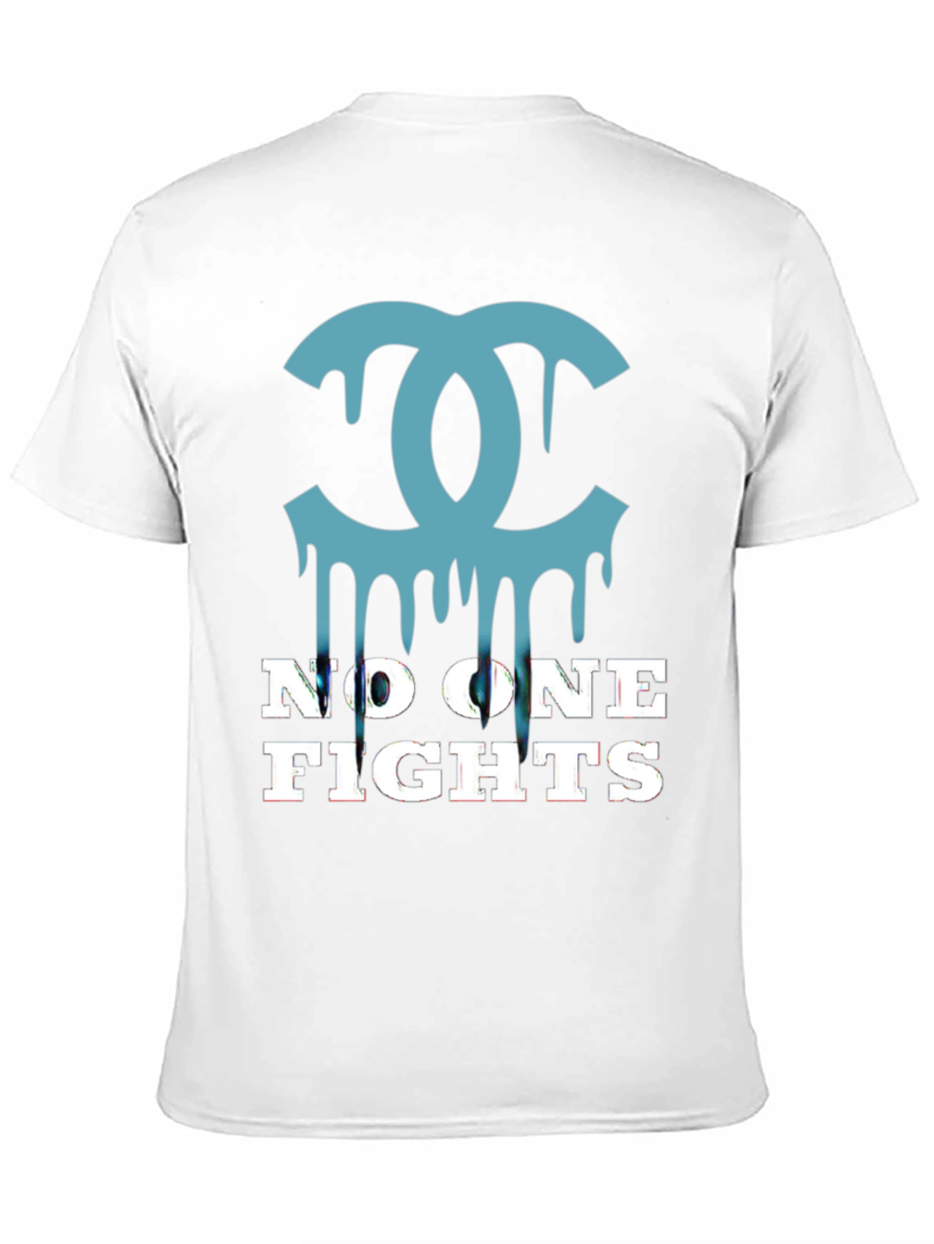 Statement Tee: No One Fights Fashion Tee