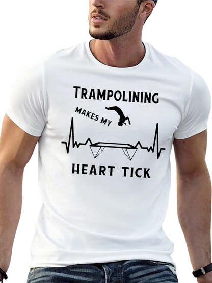 Trampolining Makes My Heart Tick T-Shirt
