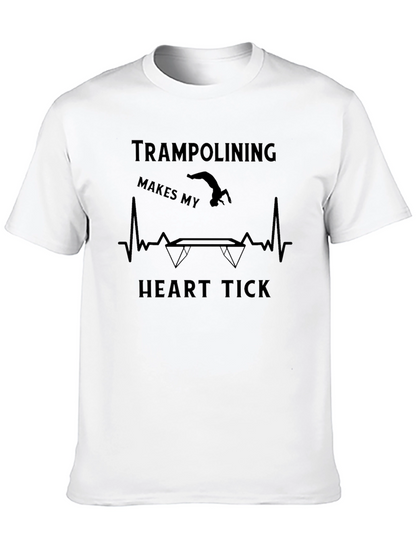 Trampolining Makes My Heart Tick T-Shirt