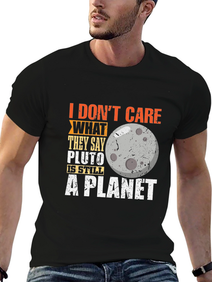 Pluto Still A Planet T-Shirt Astronomy Tee