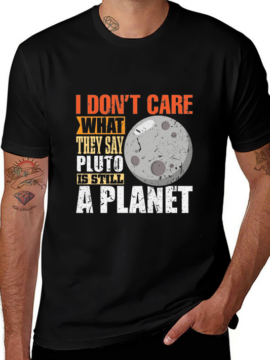 Pluto Still A Planet T-Shirt Astronomy Tee