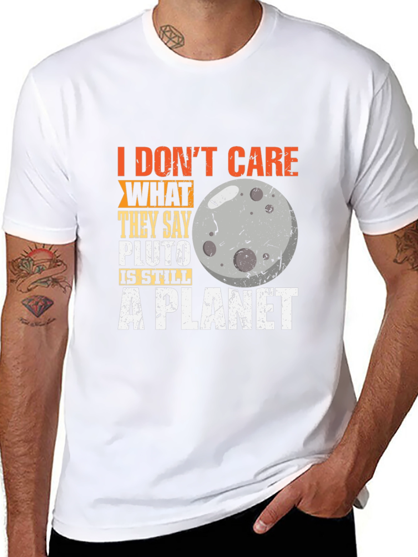 Pluto Still A Planet T-Shirt Astronomy Tee