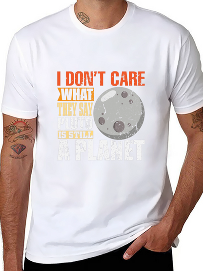 Pluto Still A Planet T-Shirt Astronomy Tee