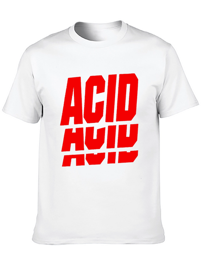 Bold ACID Graphic Tee - Black