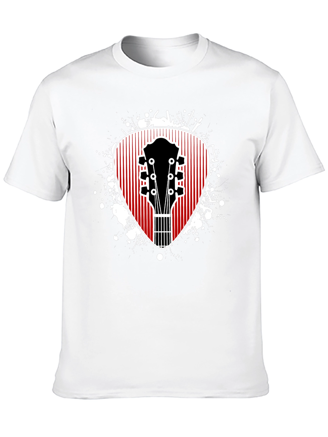 Guitar Pick Graphic T-Shirt - Music Lover Tee