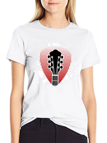 Guitar Pick Graphic T-Shirt - Music Lover Tee