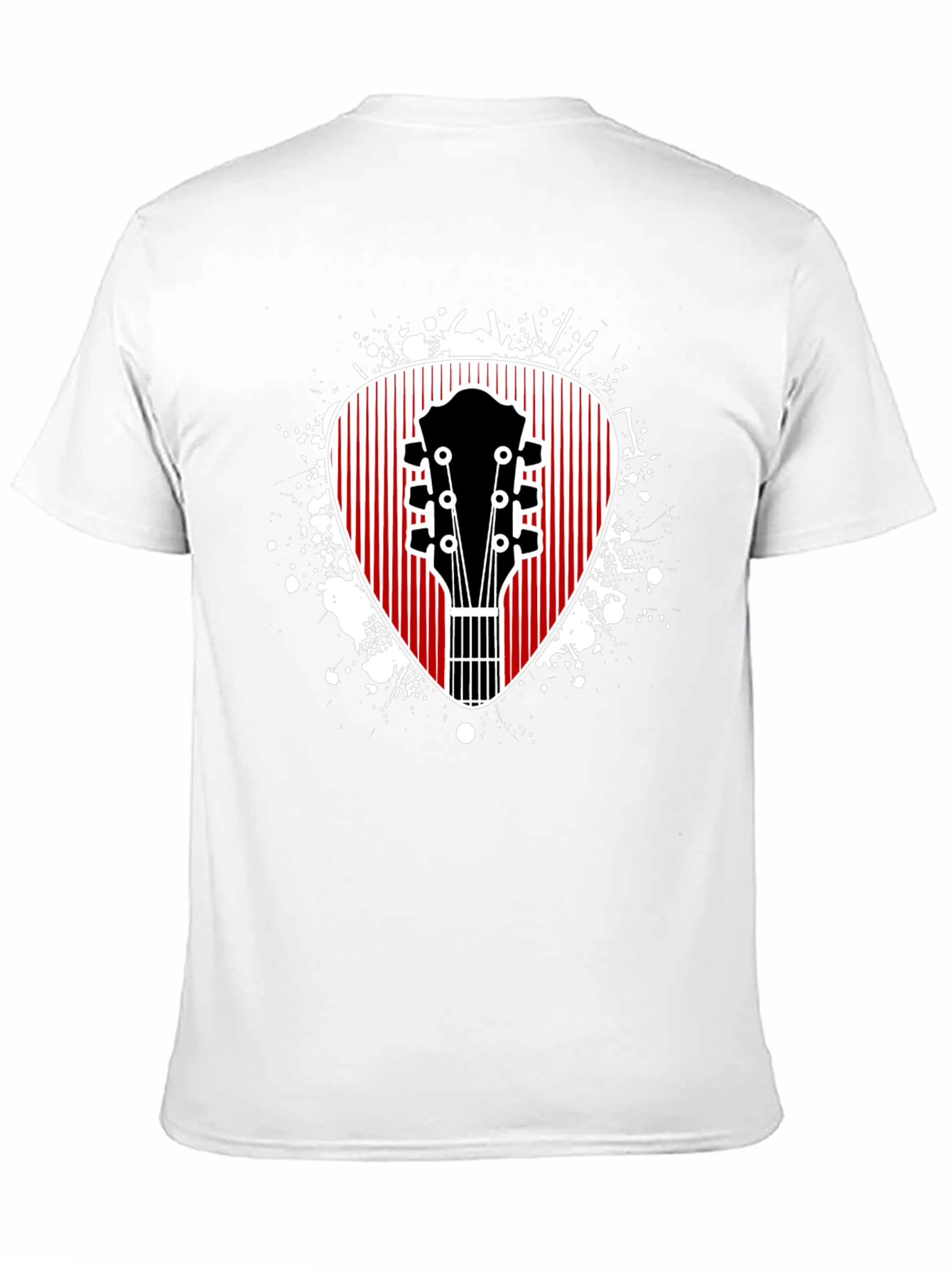 Guitar Pick Graphic T-Shirt - Music Lover Tee