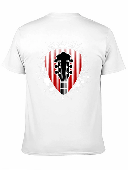 Guitar Pick Graphic T-Shirt - Music Lover Tee