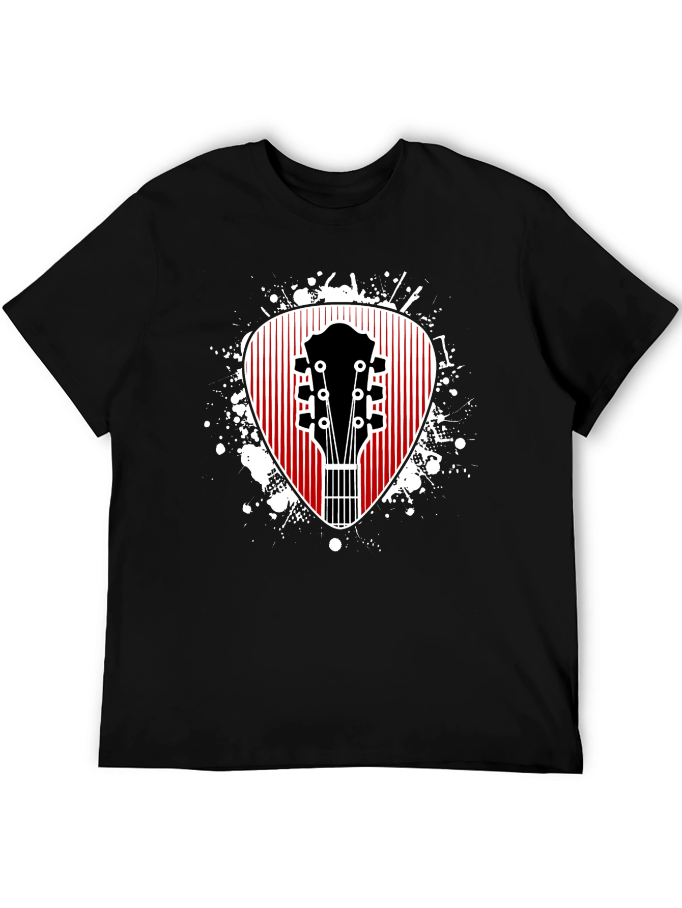 Guitar Pick Graphic T-Shirt - Music Lover Tee