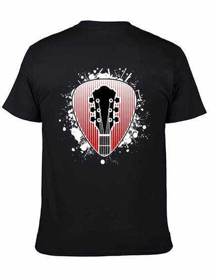 Guitar Pick Graphic T-Shirt - Music Lover Tee