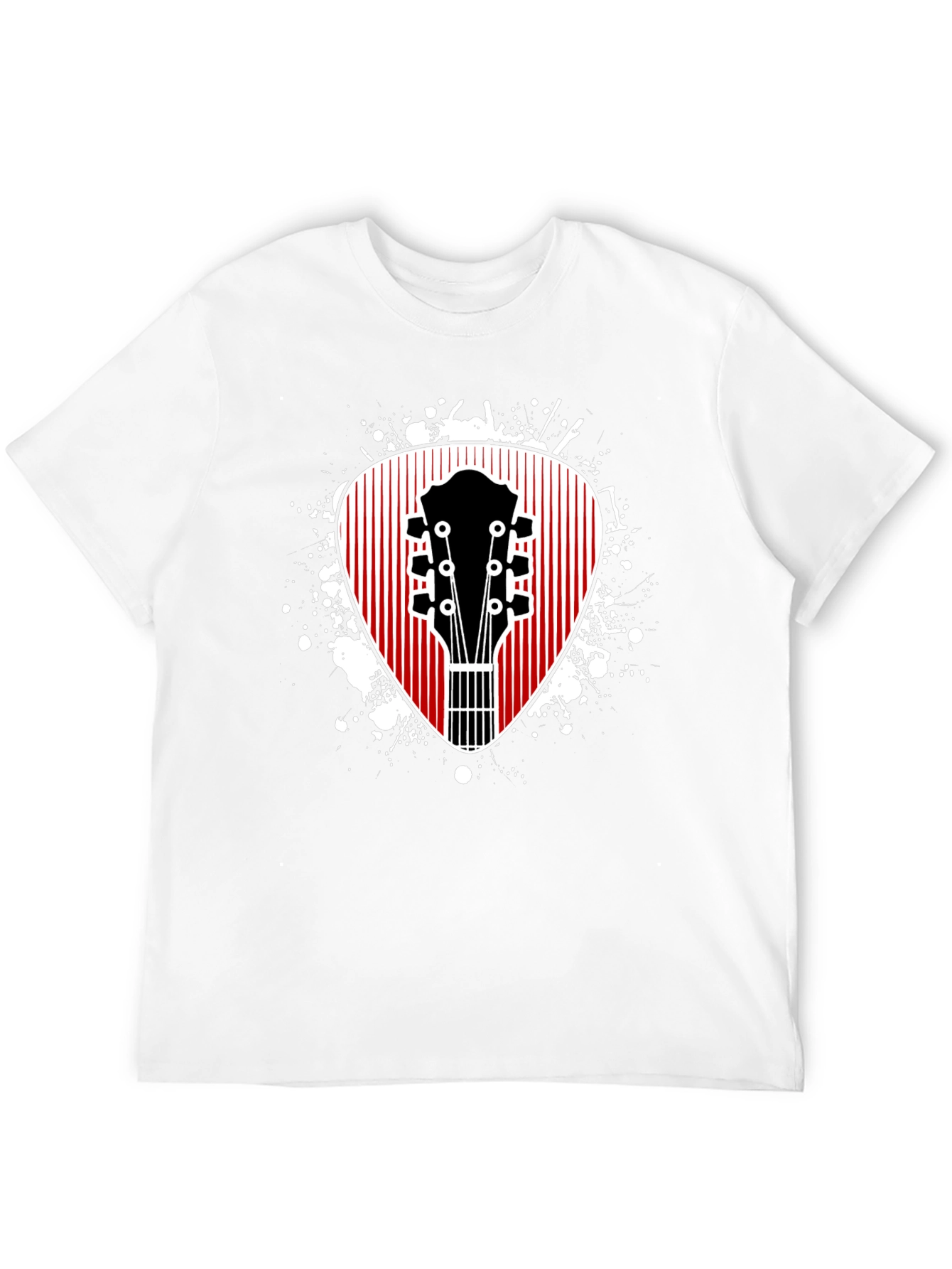 Guitar Pick Graphic T-Shirt - Music Lover Tee