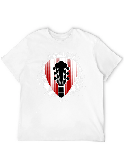 Guitar Pick Graphic T-Shirt - Music Lover Tee