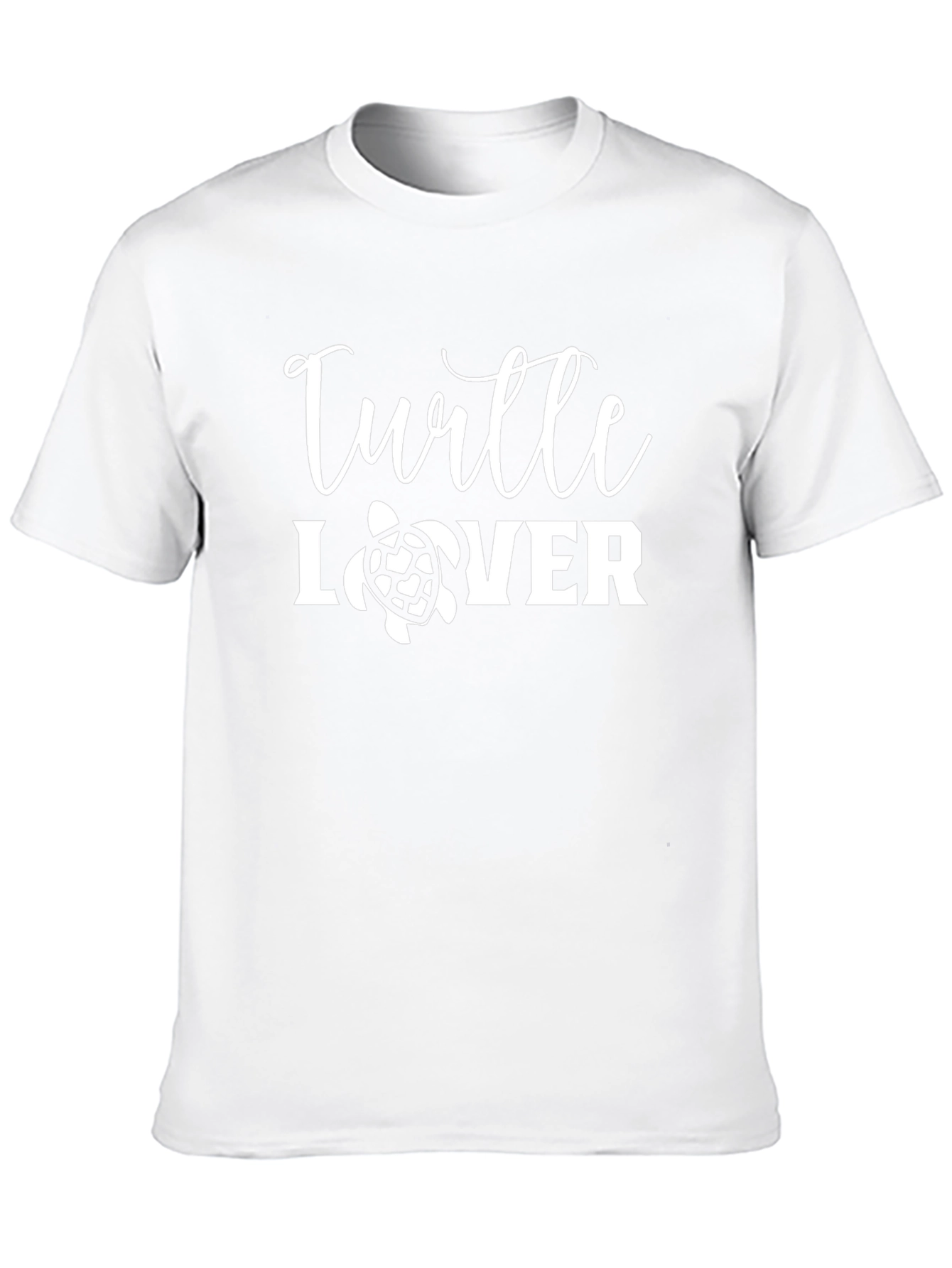 Turtle Lover Black Graphic Tee