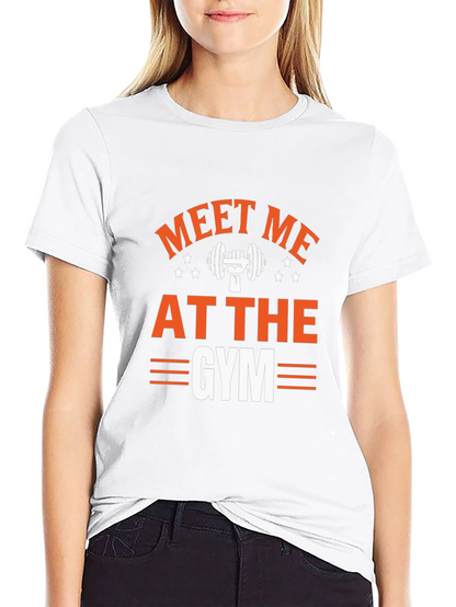 Meet Me At The Gym Graphic Tee