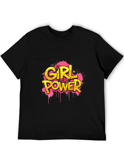 Girl Power Graphic Tee - Bold Statement Shirt