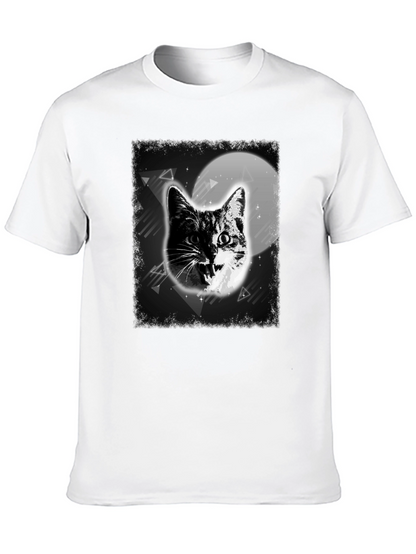Cat in Space Graphic T-Shirt