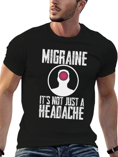 Migraine Awareness Tee - Its Not Just a Headache