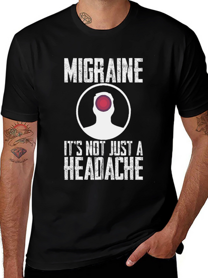 Migraine Awareness Tee - Its Not Just a Headache