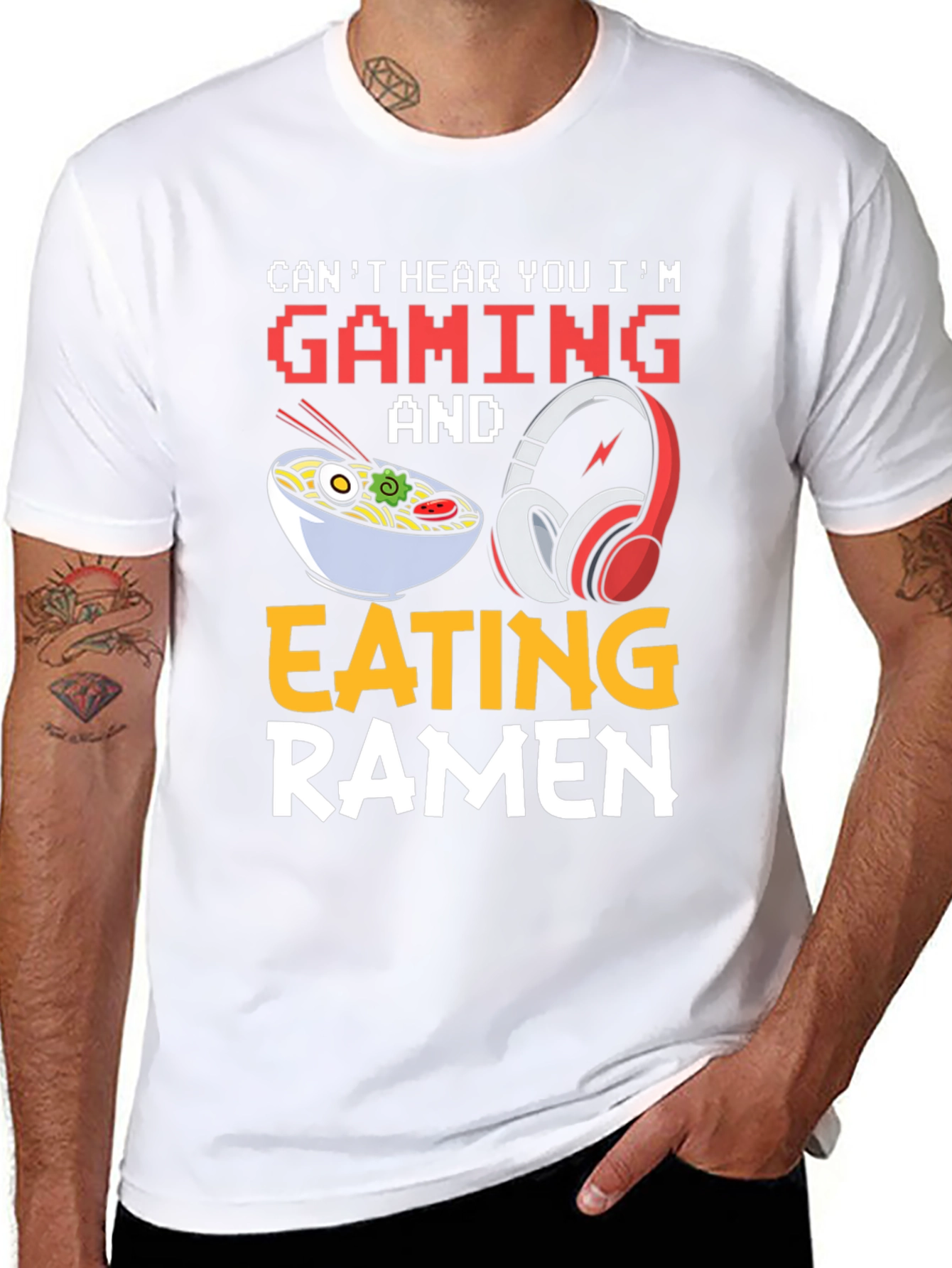 Gaming and Ramen T-Shirt