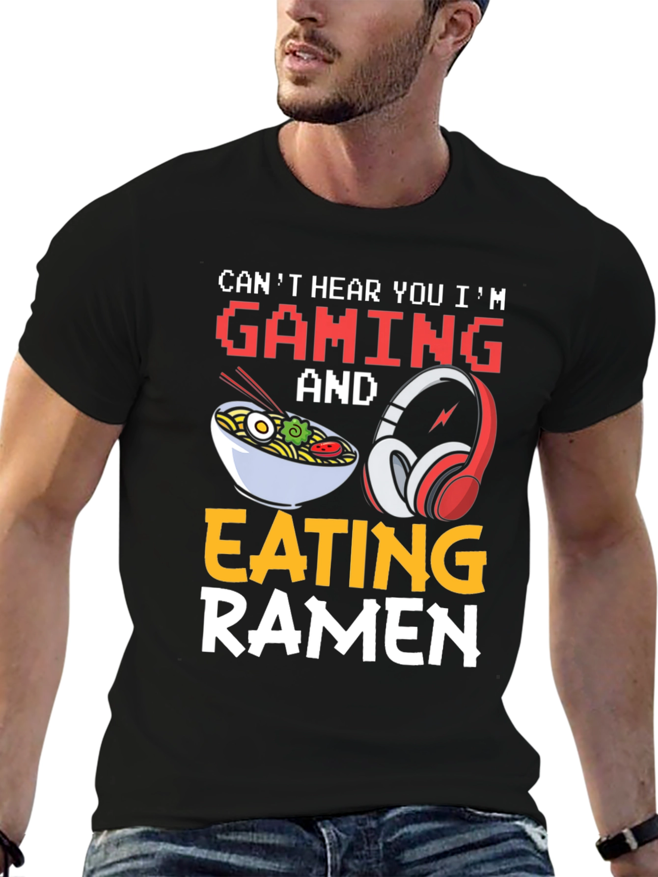 Gaming and Ramen T-Shirt