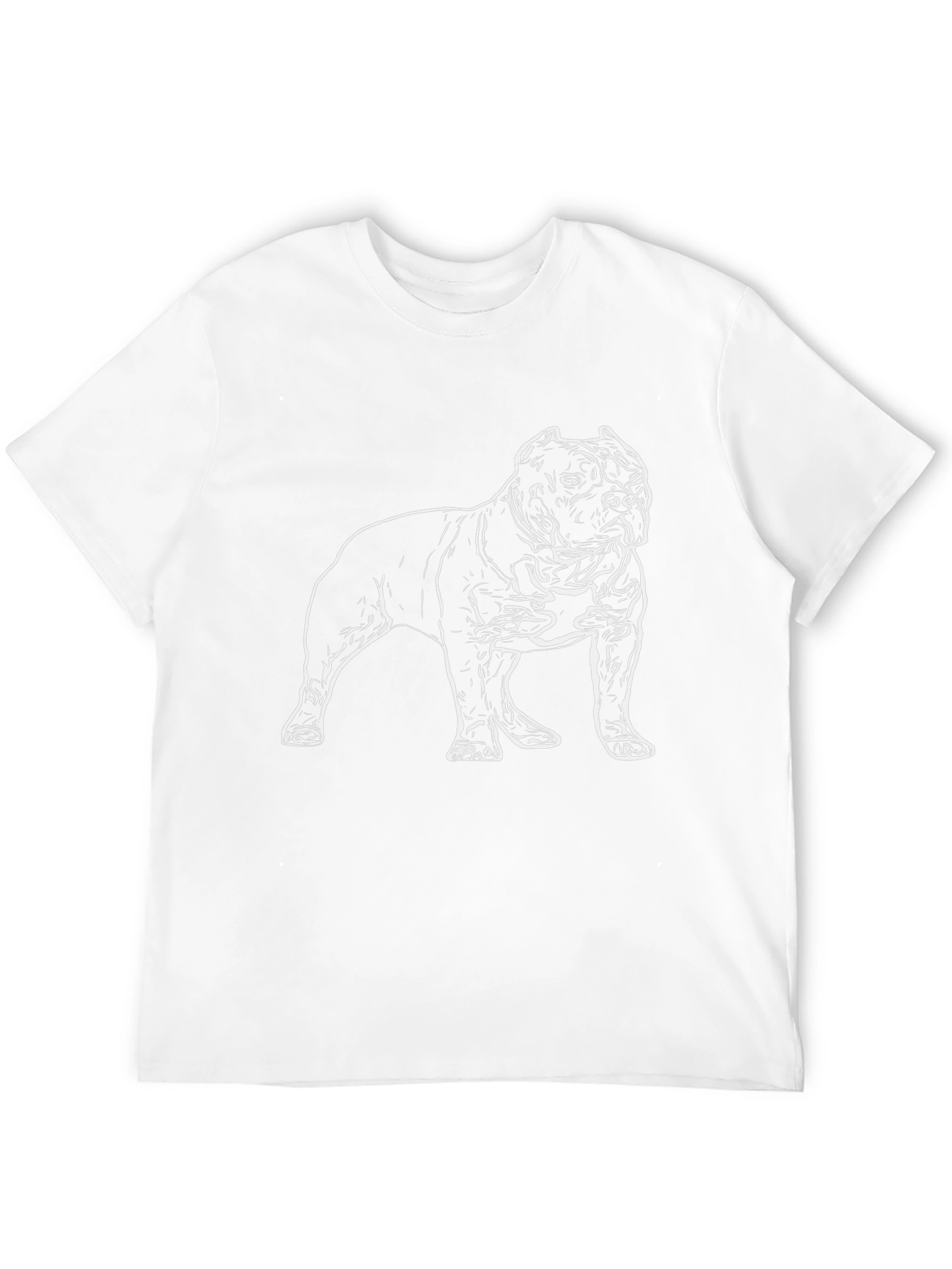 Cool Dog Design Black T-Shirt