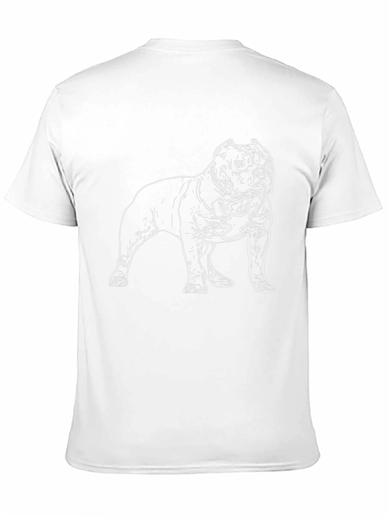 Cool Dog Design Black T-Shirt