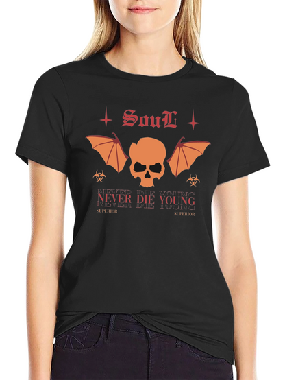 Soul Never Die Young Graphic T-Shirt