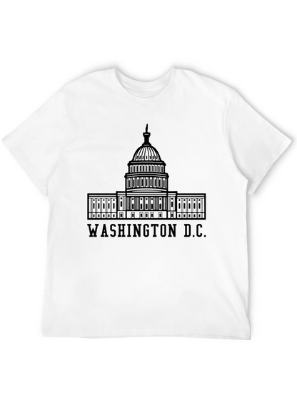 Washington D.C. Capitol Building Graphic T-Shirt