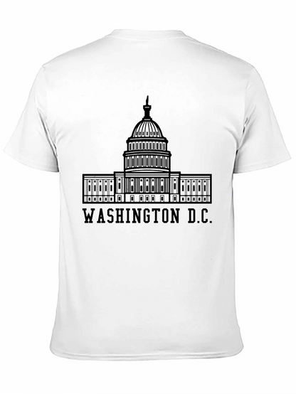 Washington D.C. Capitol Building Graphic T-Shirt