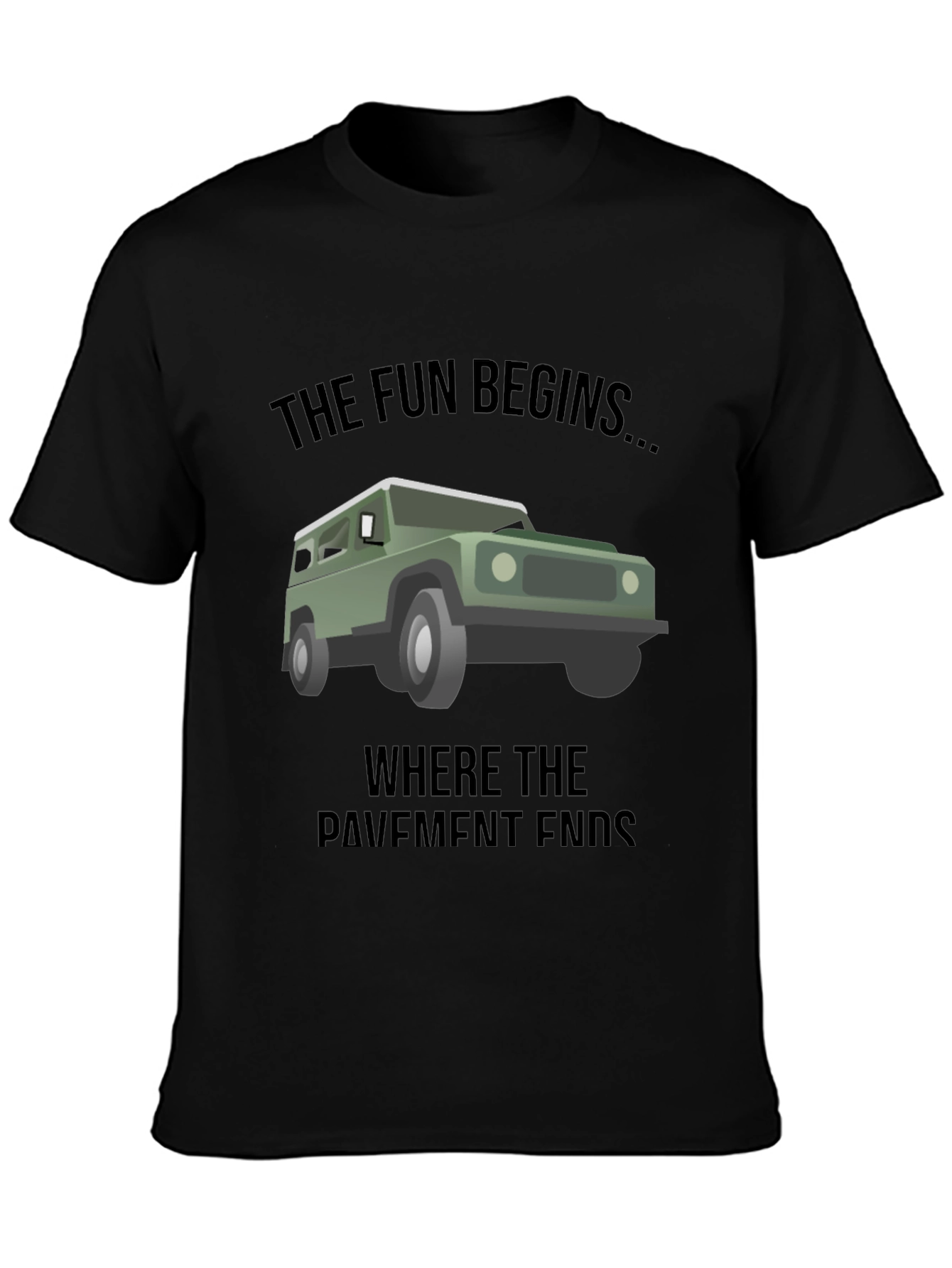 Off-Road Adventure Tee: The Fun Begins...
