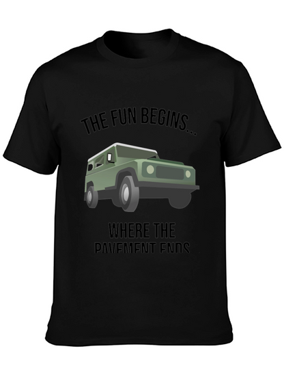 Off-Road Adventure Tee: The Fun Begins...